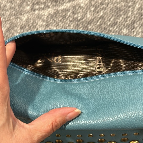 Perfect condition leather handbag Cute studs and chain on the strap. - Picture 10 of 10